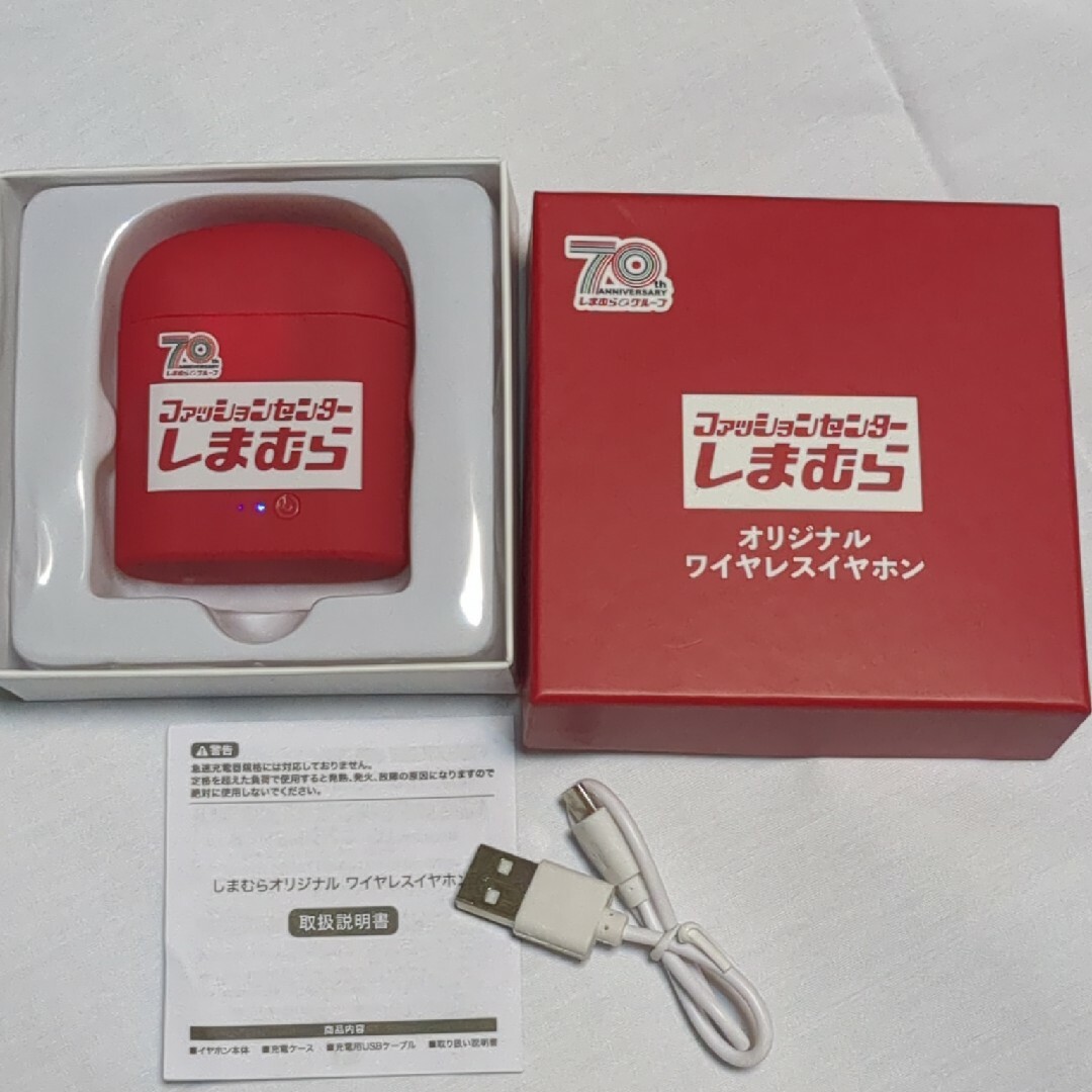 しまむら ワイヤレスイヤホンの通販 by 山田さん｜ラクマ