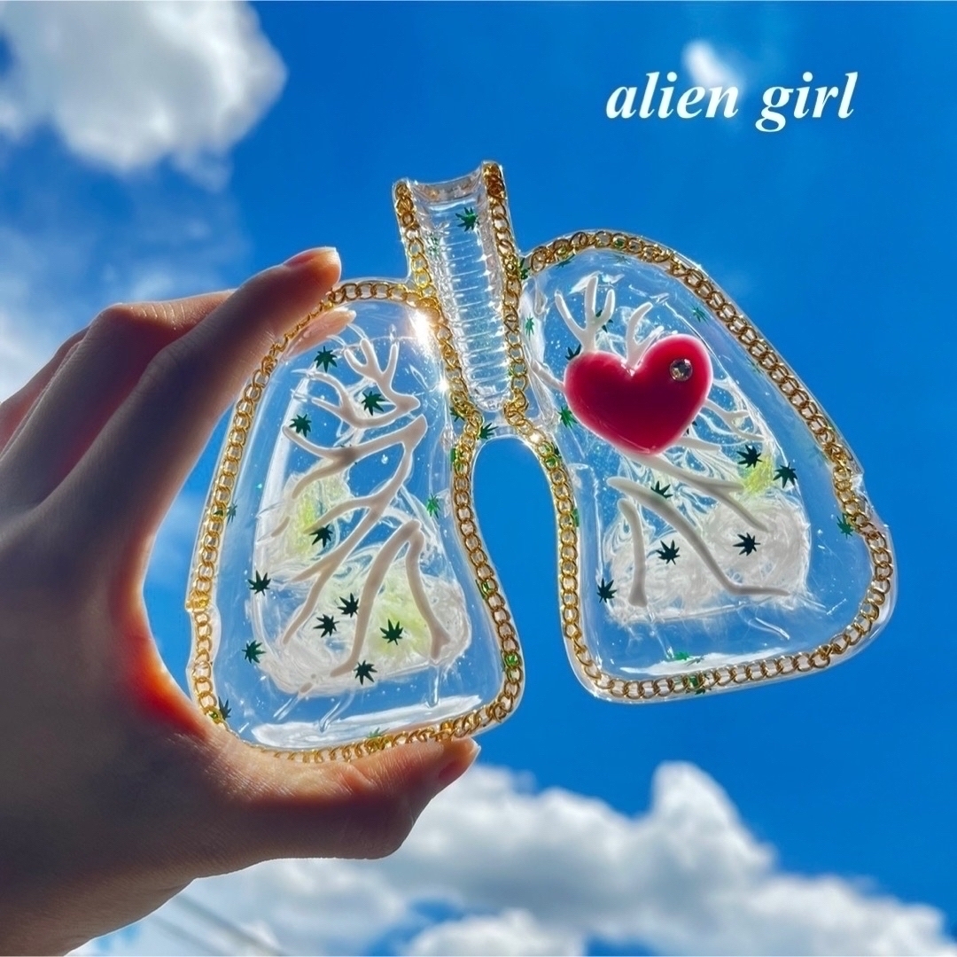 high皿 灰皿 肺の灰皿の通販 by @alien__9111｜ラクマ