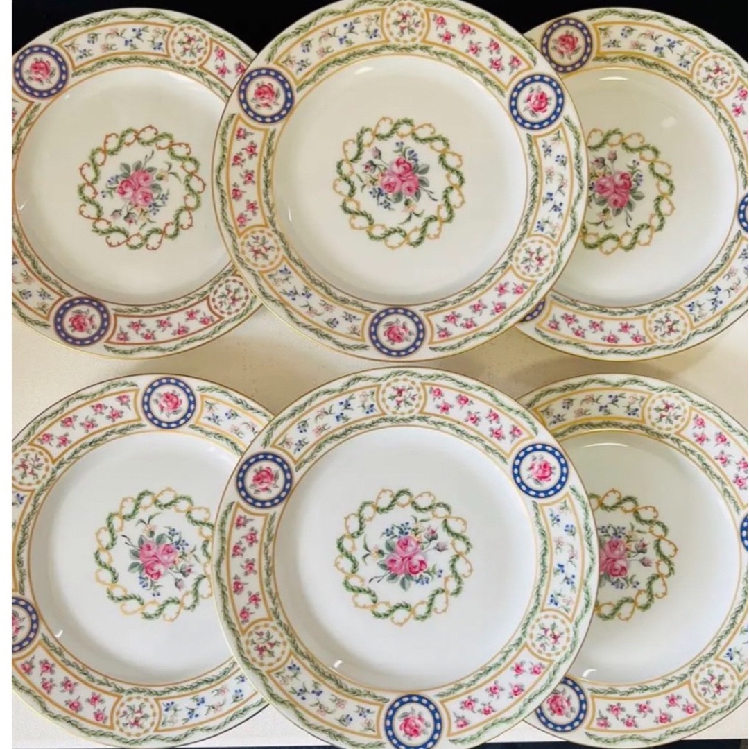 Haviland - アビランド リモージュ ルーブシエンヌ 19cmプレート 4枚