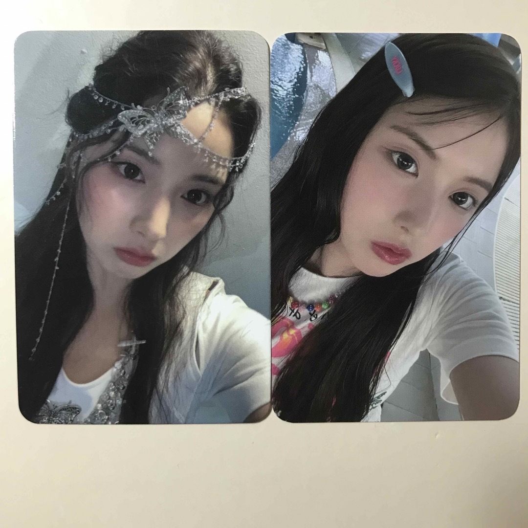 NMIXX ジウ 特典トレカ2枚セットの通販 by よう｜ラクマ