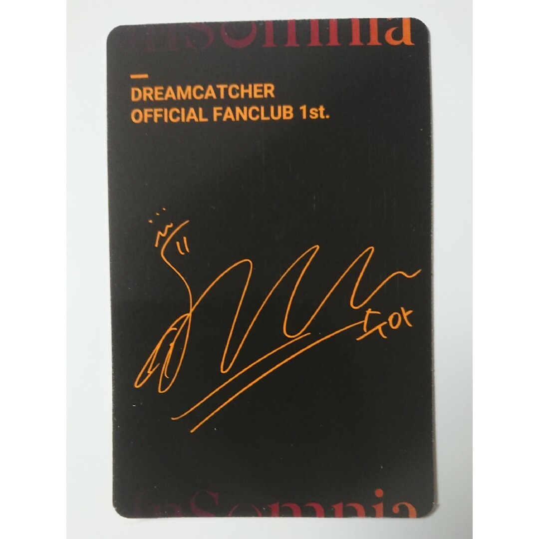 DREAMCATCHER スア Insomnia 1期 ファンクラブ トレカの通販 by vivi's