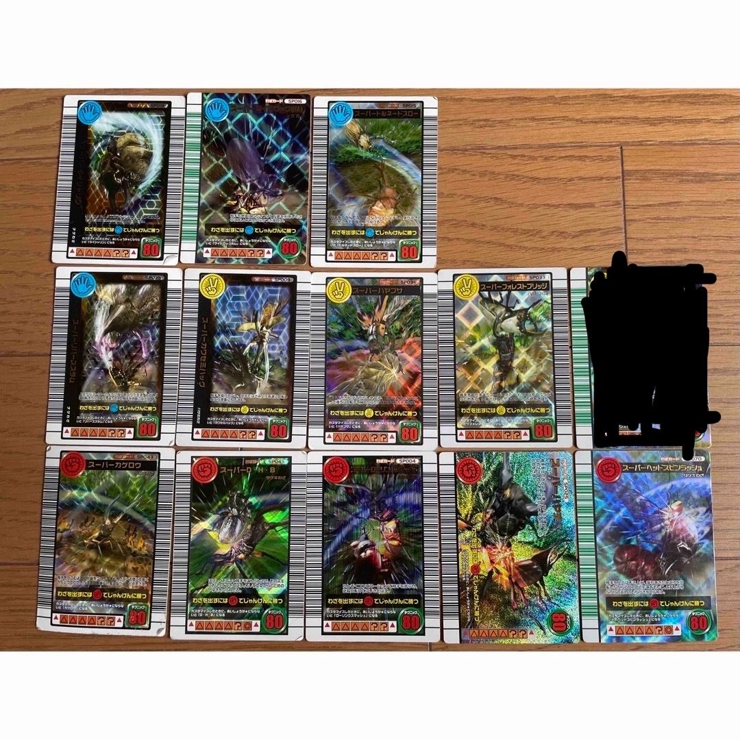 計52枚 旧昆虫王者ムシキングレアカード+ノーマルカードセット