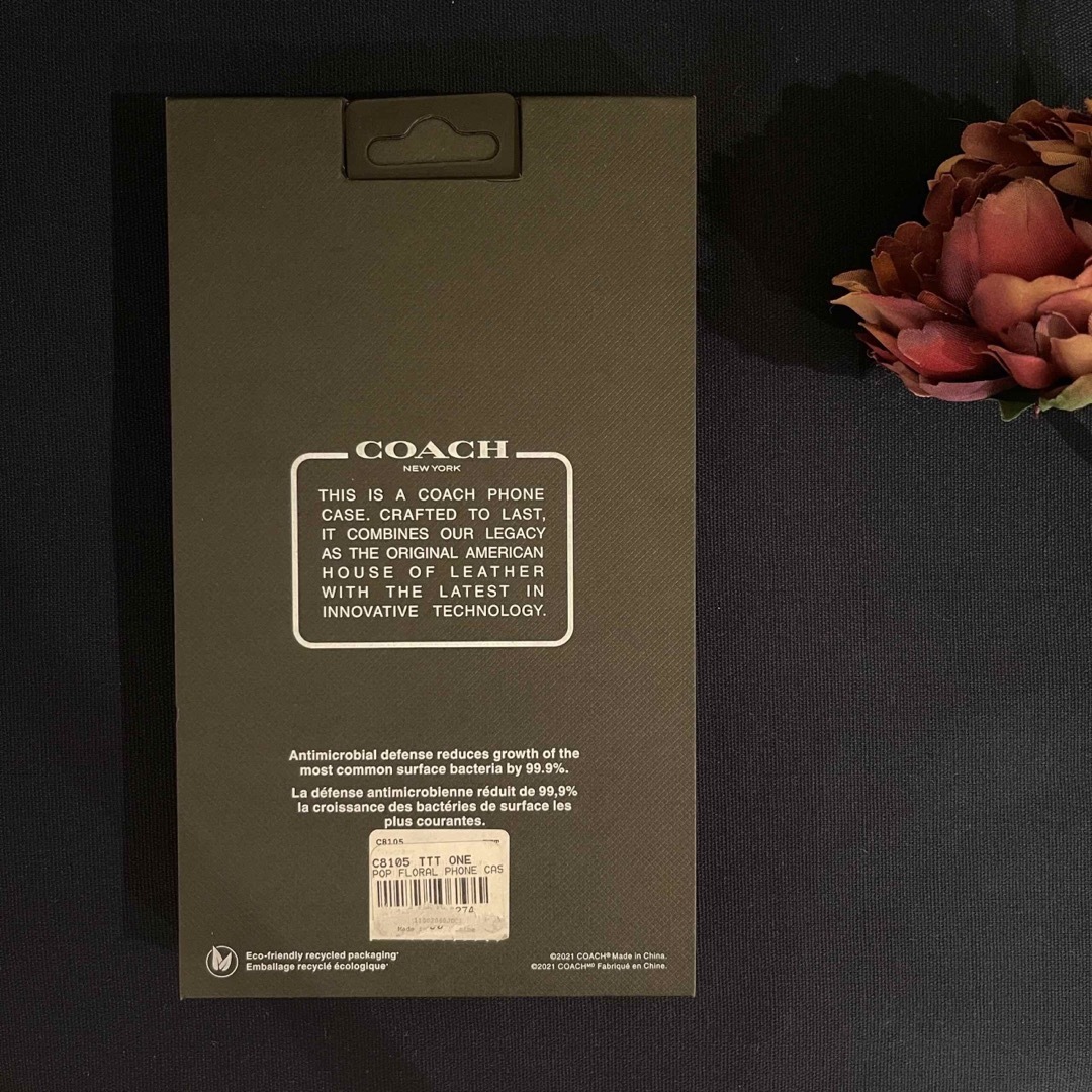 COACH - COACH iPhone13proスマホケース 新品 未使用 C8105 の通販 by