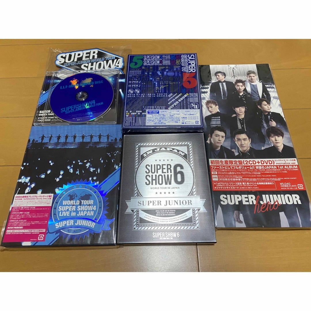 SUPER JUNIOR - スーパージュニア 初回盤 DVD Blu-ray CD 直筆