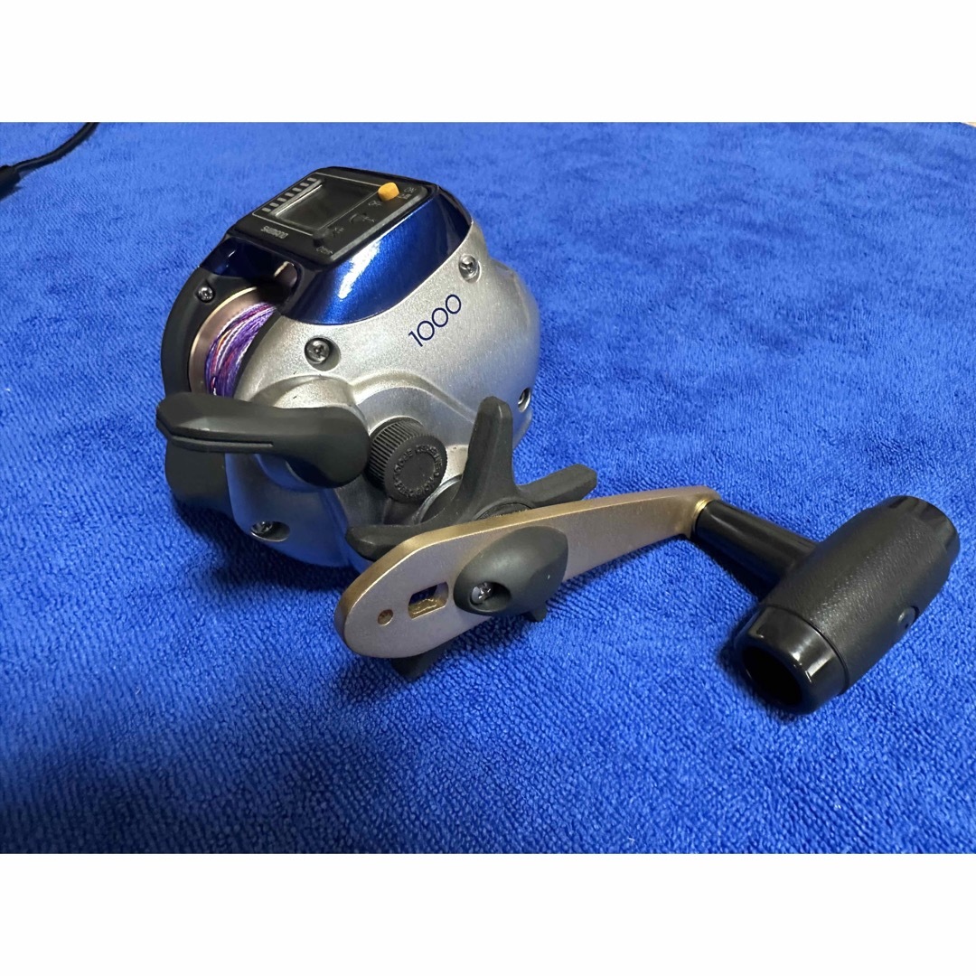 SHIMANO - 美品 SHIMANO シマノ SLS小船 1000 カウンター付 両軸リール