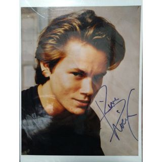 レア リバー・フェニックス直筆サイン入り写真の通販 by ハートのP's