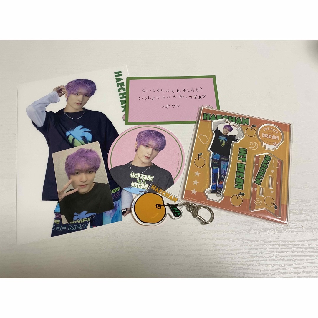NCT - NCT DREAM カフェ ヘチャン アクスタ キーリング セットの通販