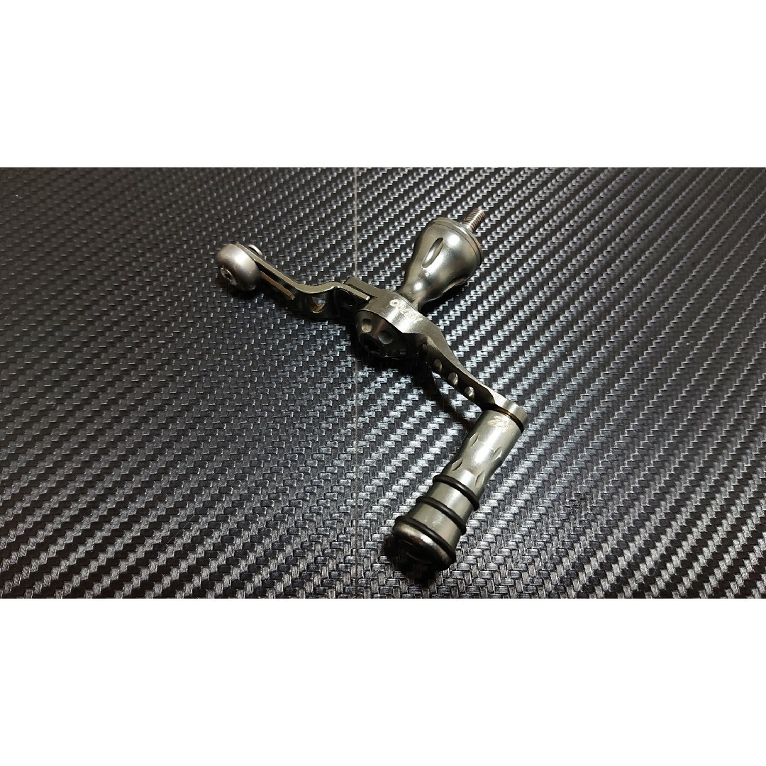 アイビーライン/アズギア シマノ用 XEROハンドル ガンメタ 37mmの通販