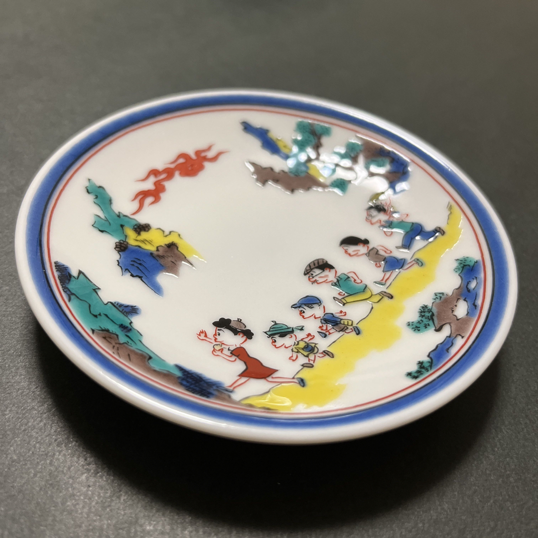 九谷青窯 - 磯野山水図 45周年記念サザエさん展 2014 九谷焼豆皿の通販