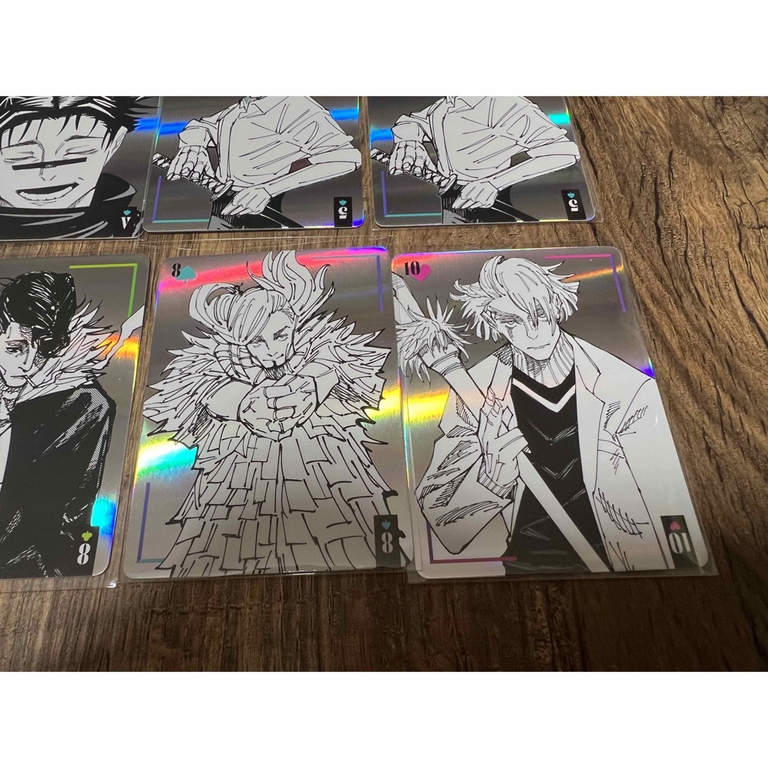 呪術廻戦 ギラギラトランプ 脹相 日下部 石流 レジィ シャルルの通販