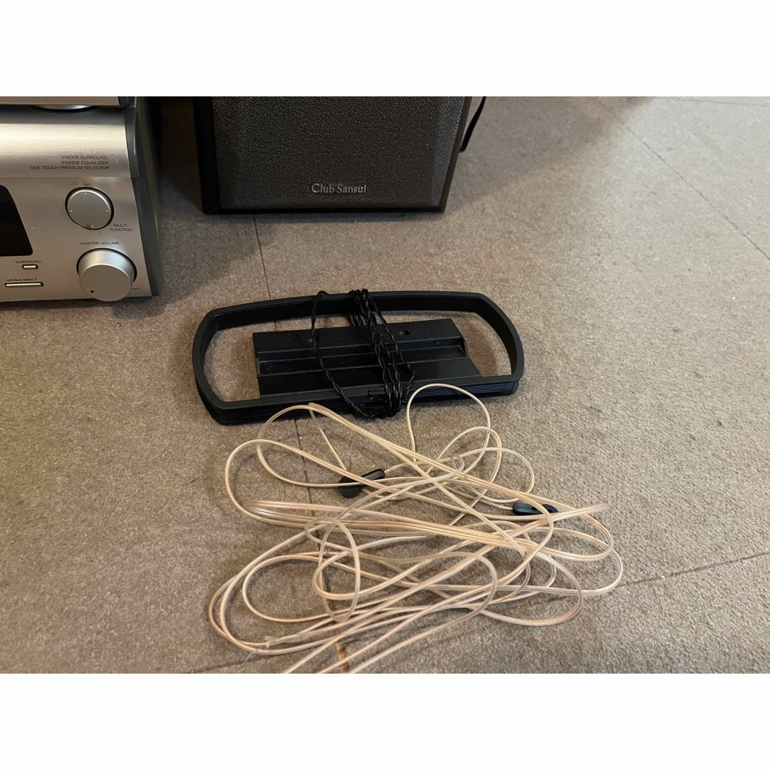 Club Sansui ミニコンポ ジャンク品 スピーカー有の通販 by MATSU3's