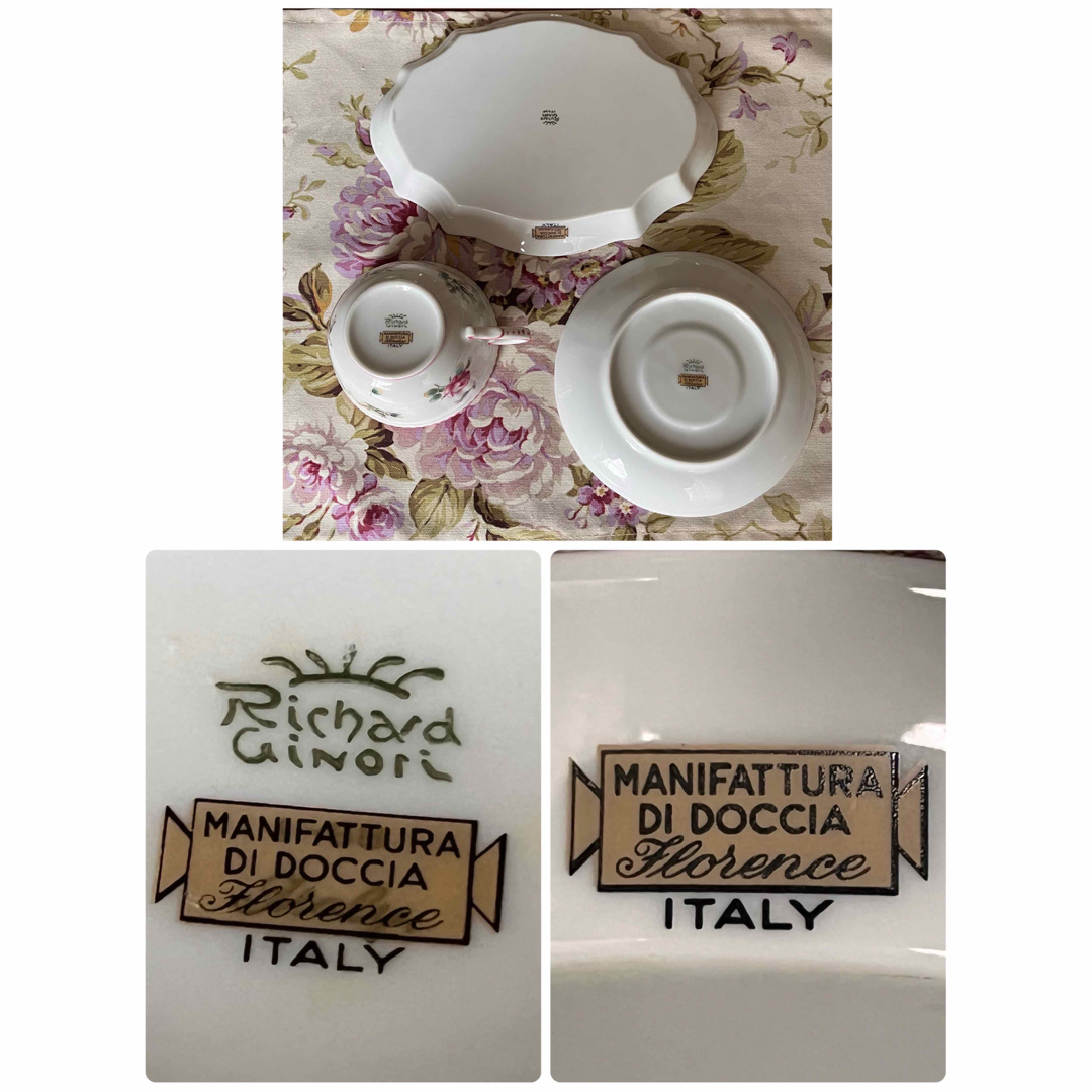 Richard Ginori - 【美品】リチャードジノリ☆アンティックローズ