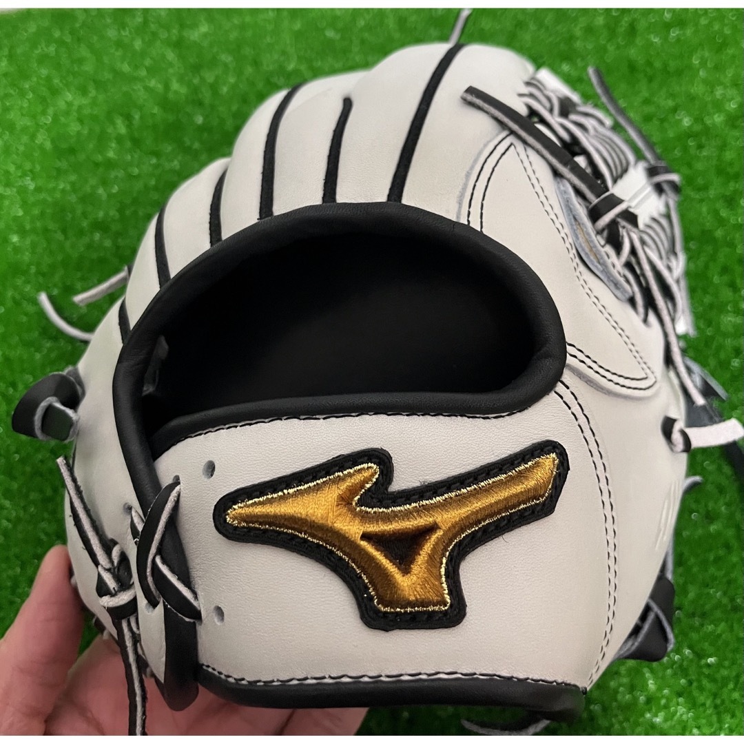 Mizuno Pro - 03.ミズノプロ 直営店限定 軟式内野手用グラブ シルバー