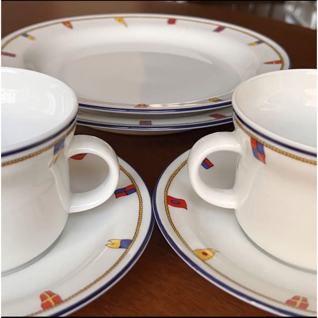 Richard Ginori - 【美品】リチャードジノリ☆クリッパー☆トリオ ペア