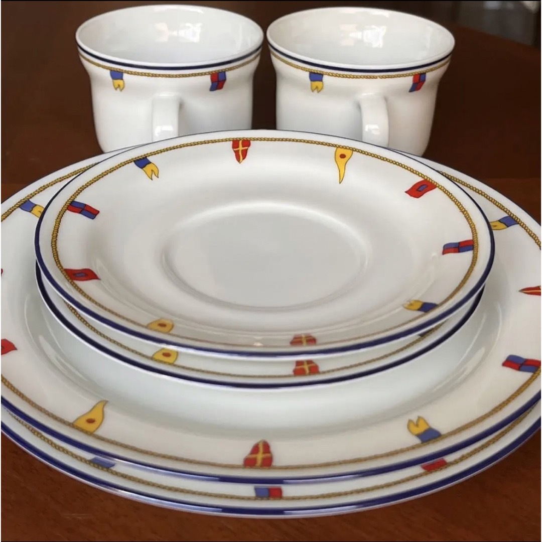 Richard Ginori - 【美品】リチャードジノリ☆クリッパー☆トリオ ペア