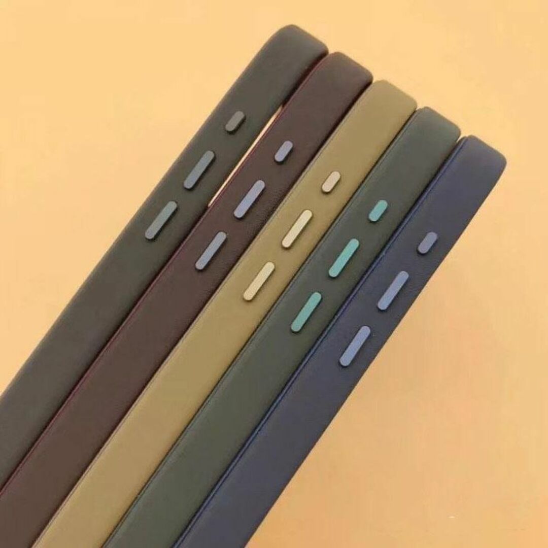 新品】純正互換品 iPhone 15proファインウーブンケース -マルベリーの