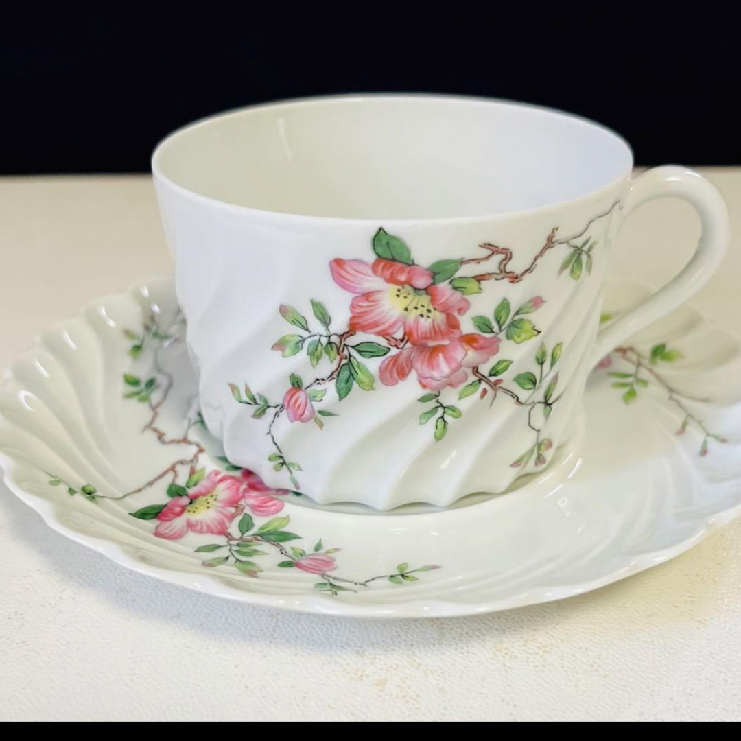 Haviland - アビランドリモージュ 野薔薇 ローズ ティーポット セット