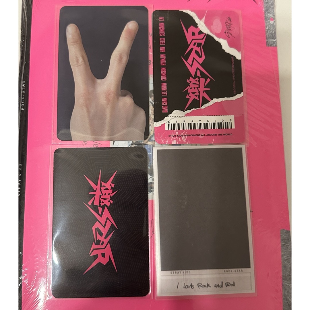 Stray Kids - スキズ リノ 樂-STAR 封入トレカ コンプ 4枚の通販 by