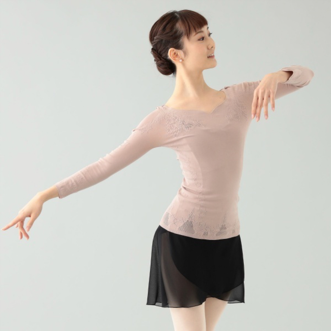 CHACOTT - chacott バレリーナネックニットトップの通販 by ちきおshop