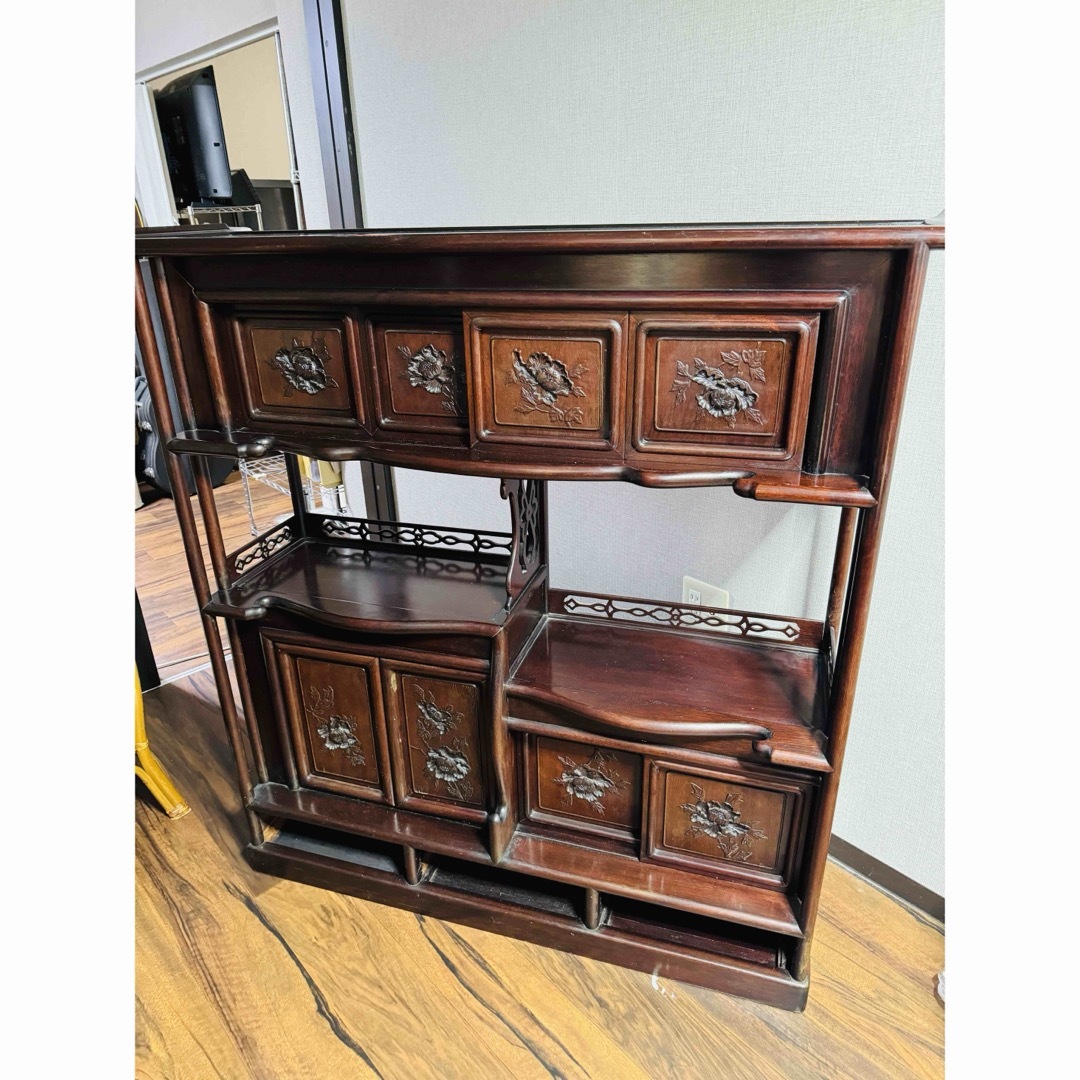 ☆ 昭和 レトロ 家具 TOKUDA 徳田家具 置棚 W60xD40xH75cm ☆ 昭和