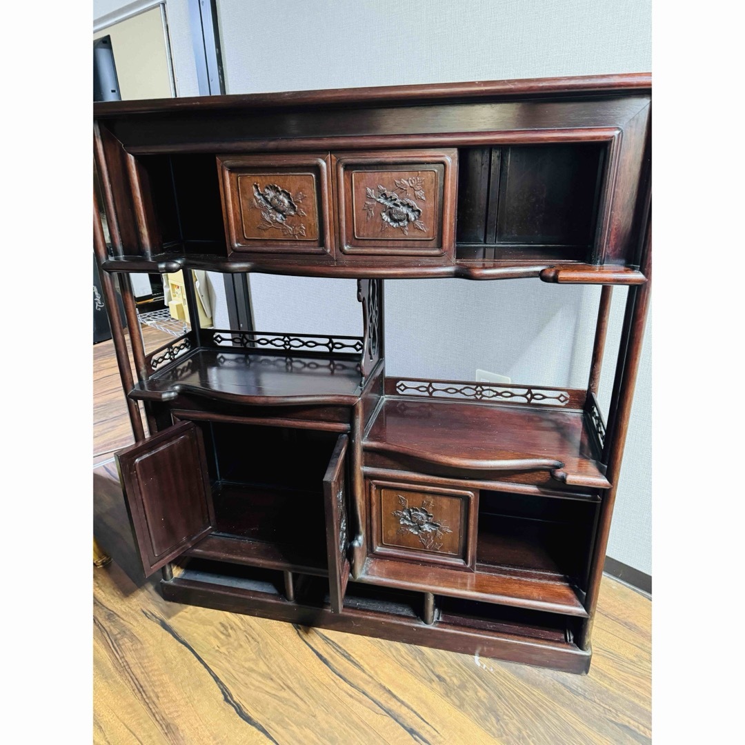 70s 昭和レトロ 飾り棚 ブラック レトロ家具 70s 昭和レトロ 飾り棚