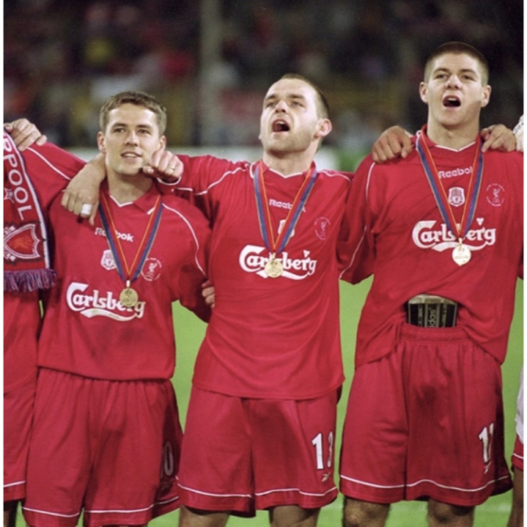 Reebok - 2000/2001リバプールUEFAカップ優勝記念サイン入り