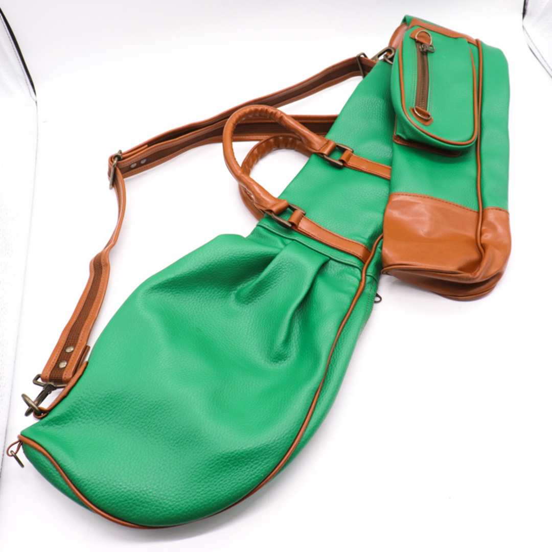 KENZO - ケンゾー クラブケース ゴルフ レザー ロゴ 2way ブランド