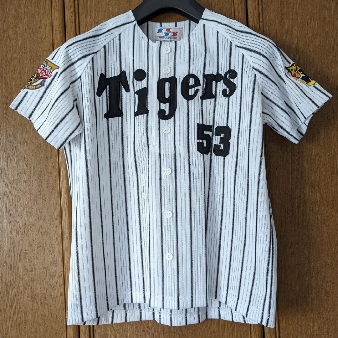 阪神タイガース 赤星憲広 53 2005年 セ・リーグ優勝記念 ユニフォーム