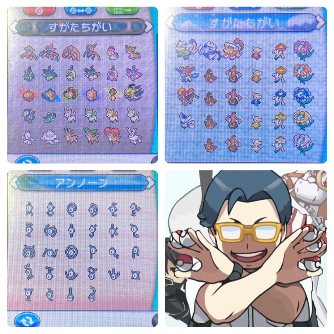 ニンテンドー3DS - ポケモン X 6世代リボンコンプ色ホウエン3神 174の