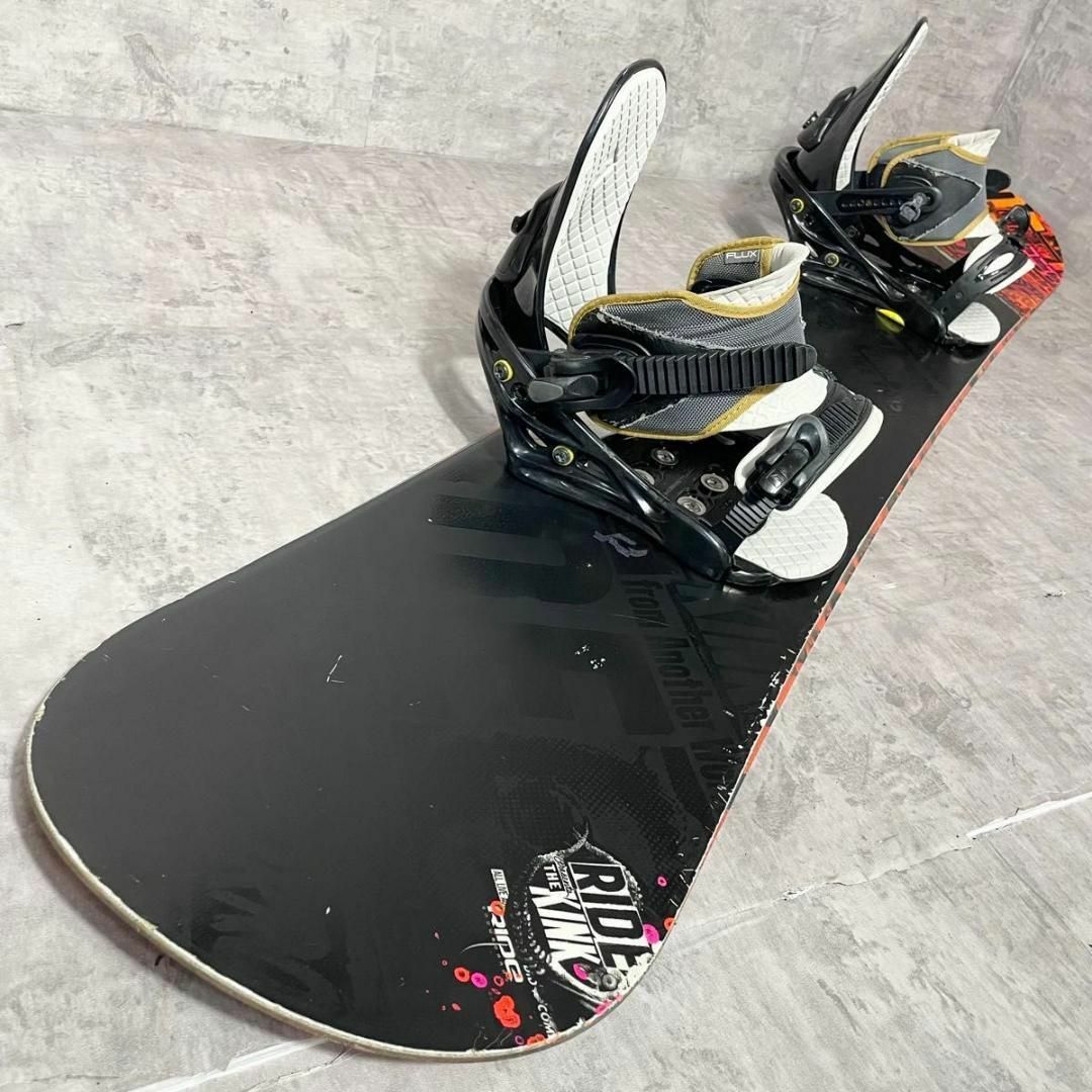 BURTON×RIDE バートン ライドバインディング付 スノーボードセット
