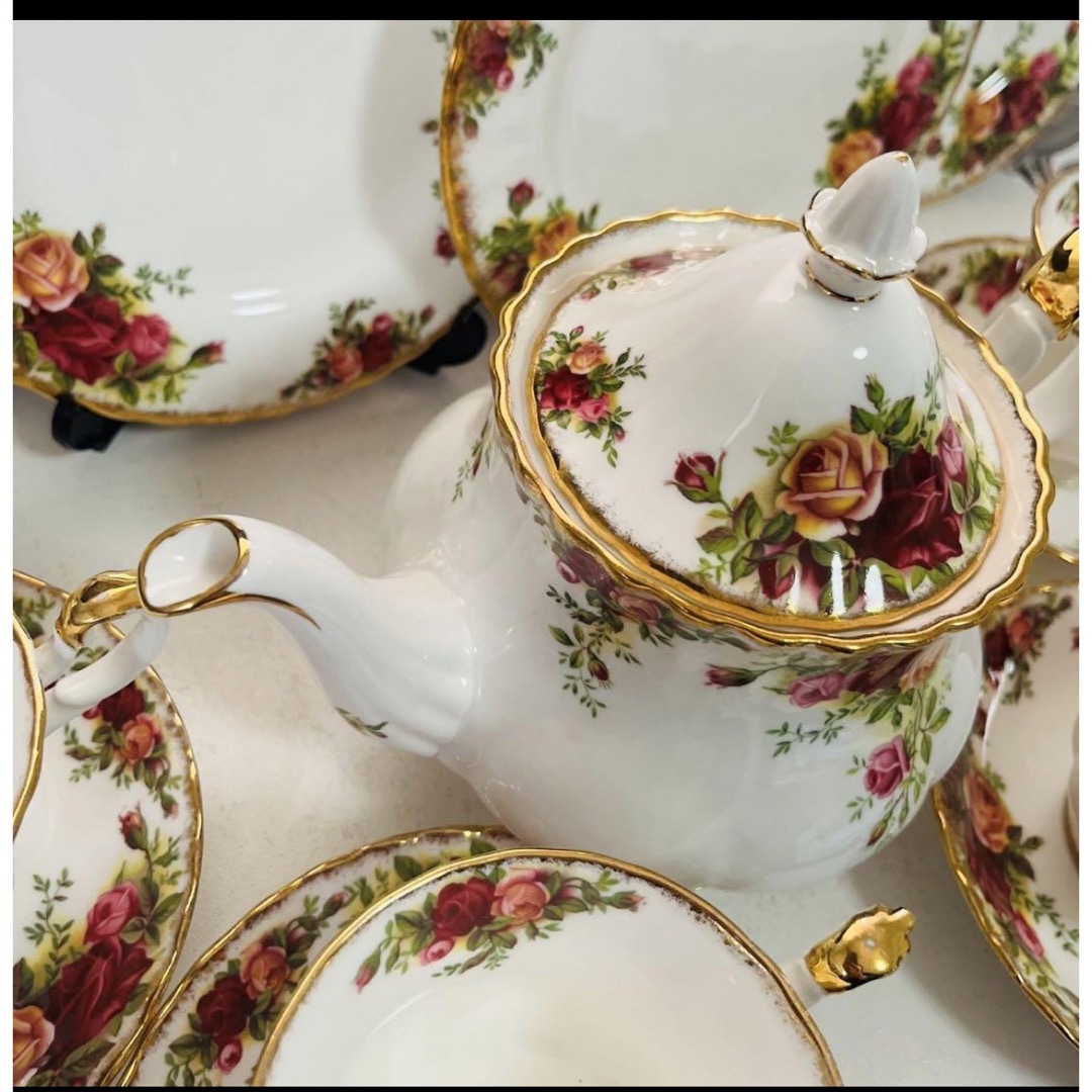 ROYAL ALBERT - ロイヤルアルバート オールドカントリーローズ 4人用