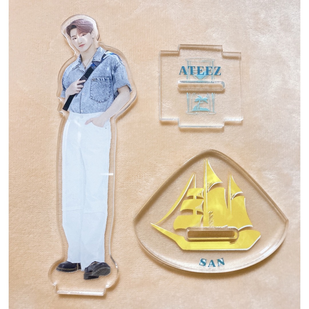 ATEEZ サン BRMUD 特典 アクリルスタンド トレカ セット ATEEZ - ATEEZ
