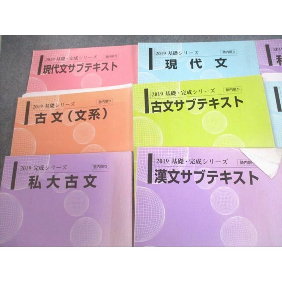 河合塾 私大文系コース 私大現代文/漢文総合/演習/古文サブテキスト