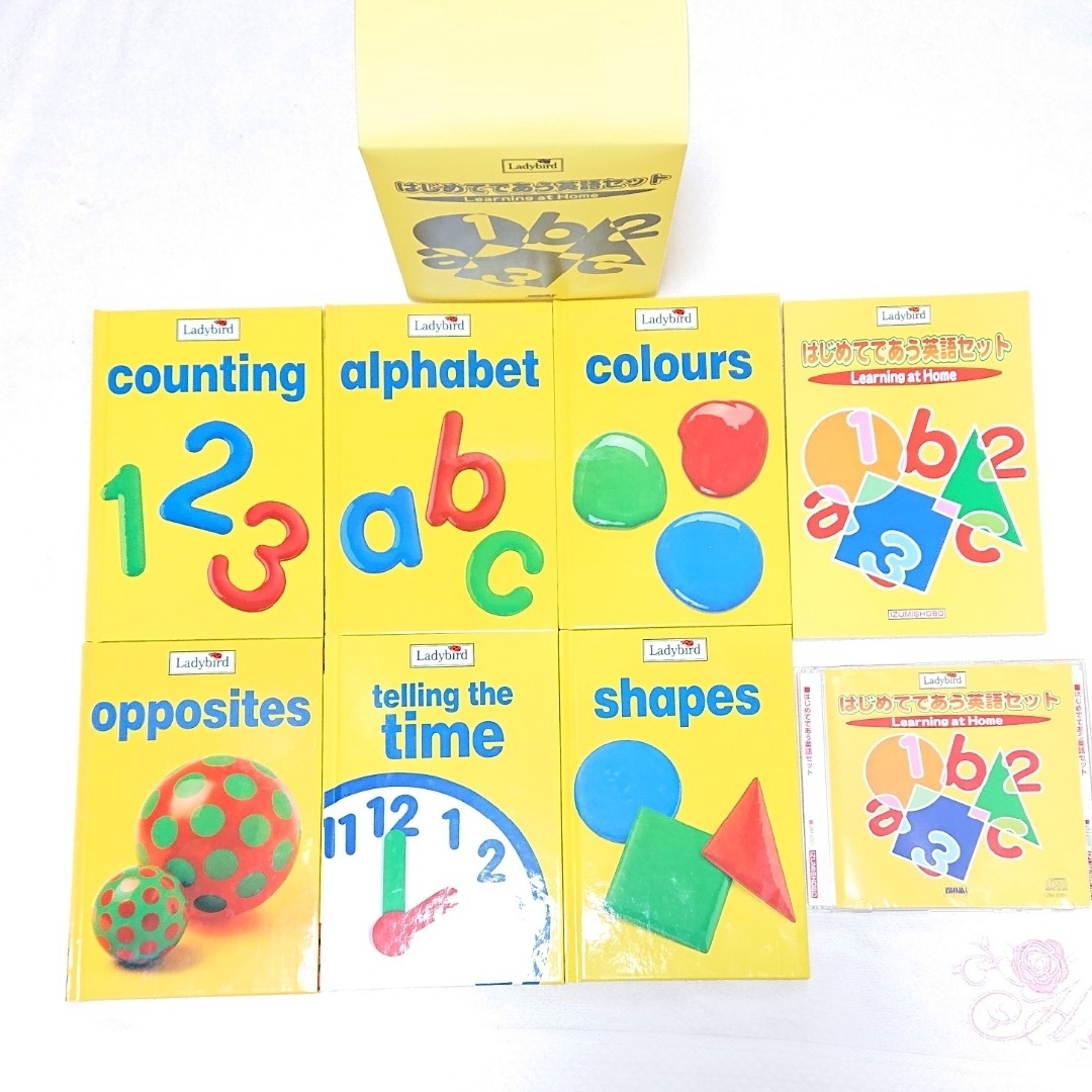 ほぼ未使用】はじめてであう英語セット 未使用CD付きの通販 by