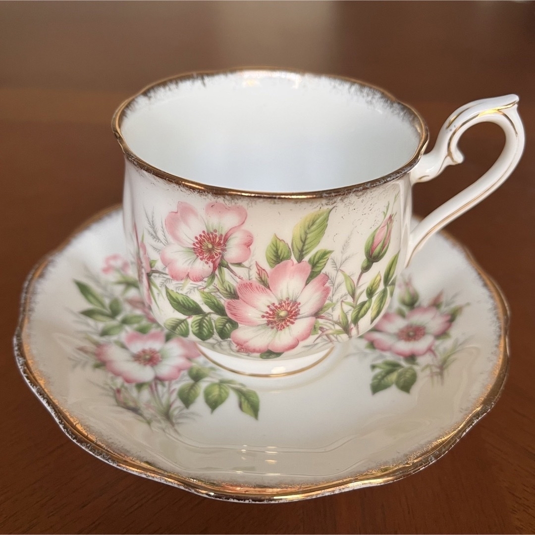 英国ビンテージ】ロイヤルアルバート☆ワイルドローズ☆C/S 【公式通販】