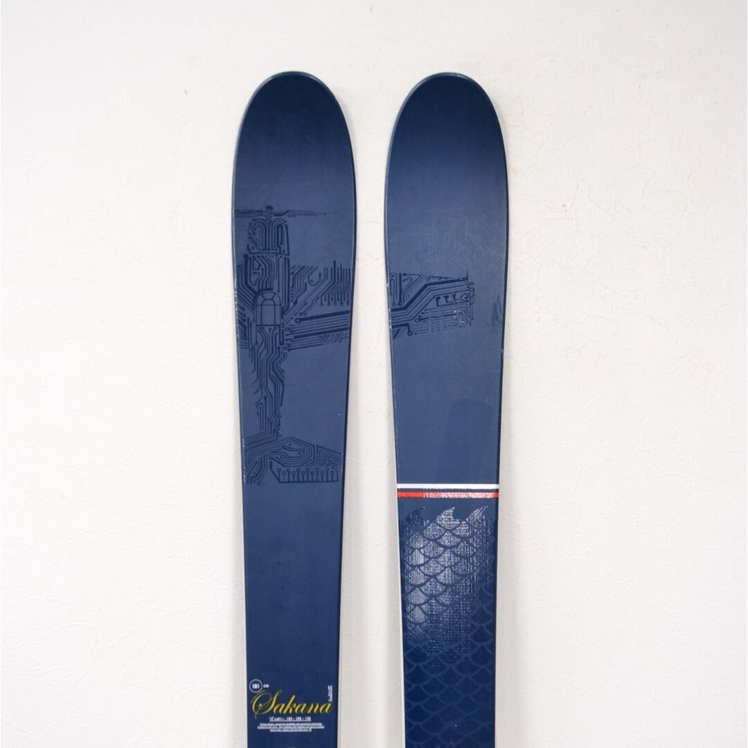 美品 ライン LINE SAKANA サカナ 181cm センター105mm ビンディング