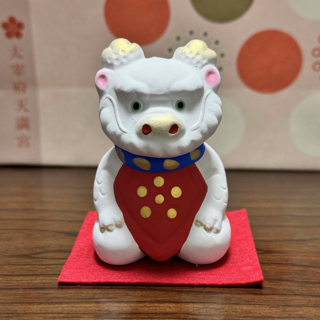 新品未開封】太宰府天満宮 中村人形 2024年 干支置物（辰・小） 干支鈴