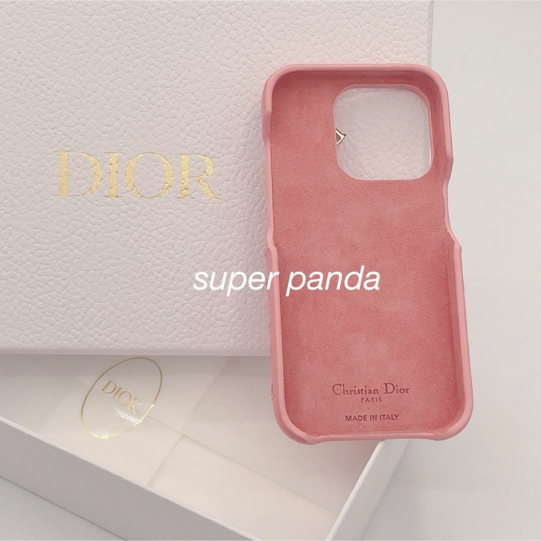 Christian Dior - DIOR iPhone15PRO lady dior ピンク ハート 新品の