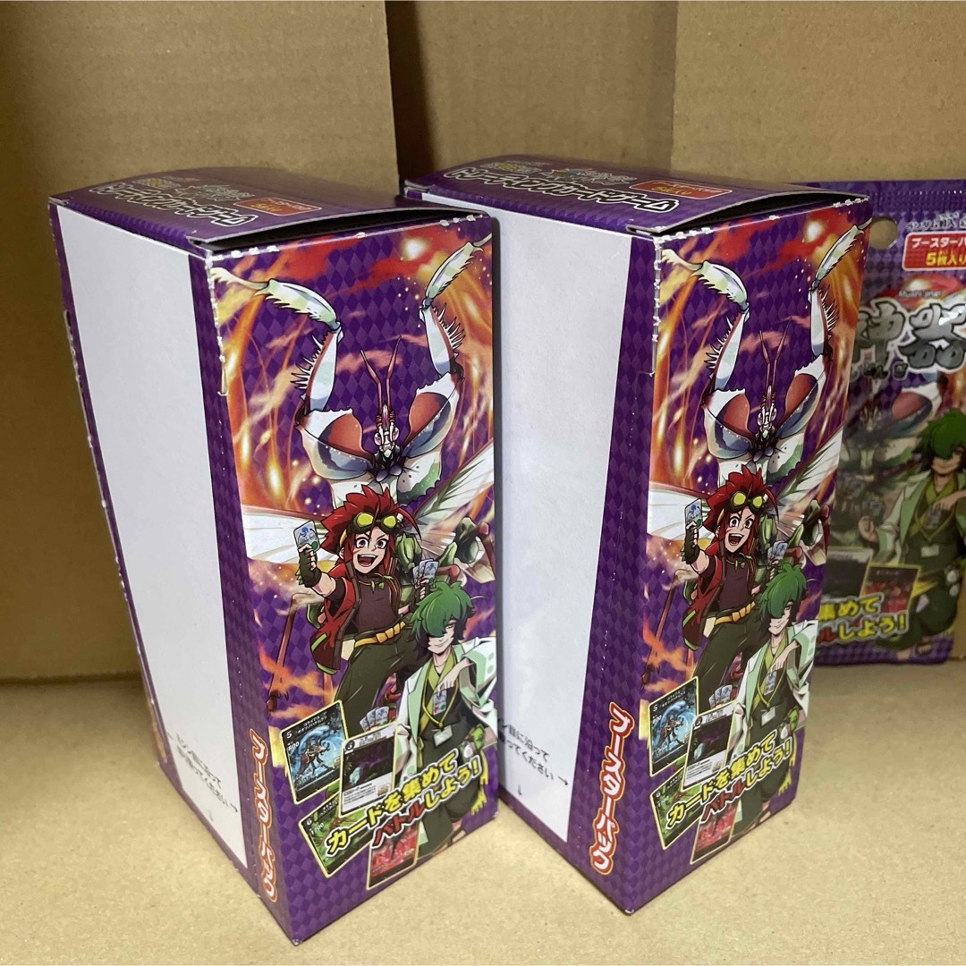 蟲神器 虫神器 40パック 第1弾ブースター 新品未開封 2BOX トレカの