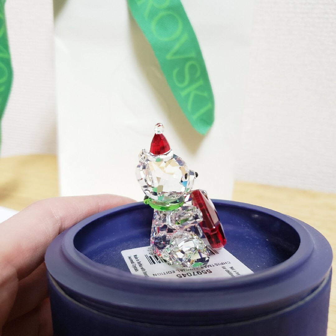 SWAROVSKI - 新品未使用 SWAROVSKI クリスマスベアー 2021の通販 by