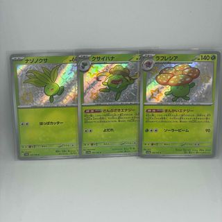 ポケモン - ポケモンカード ナゾノクサ クサイハナ ラフレシア 色違い