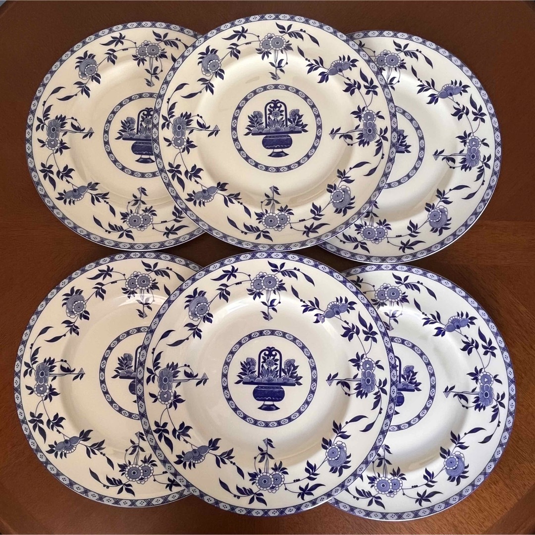 MINTON - 【美品】ミントン☆ブルーデルフト☆ディナー皿 6枚の通販