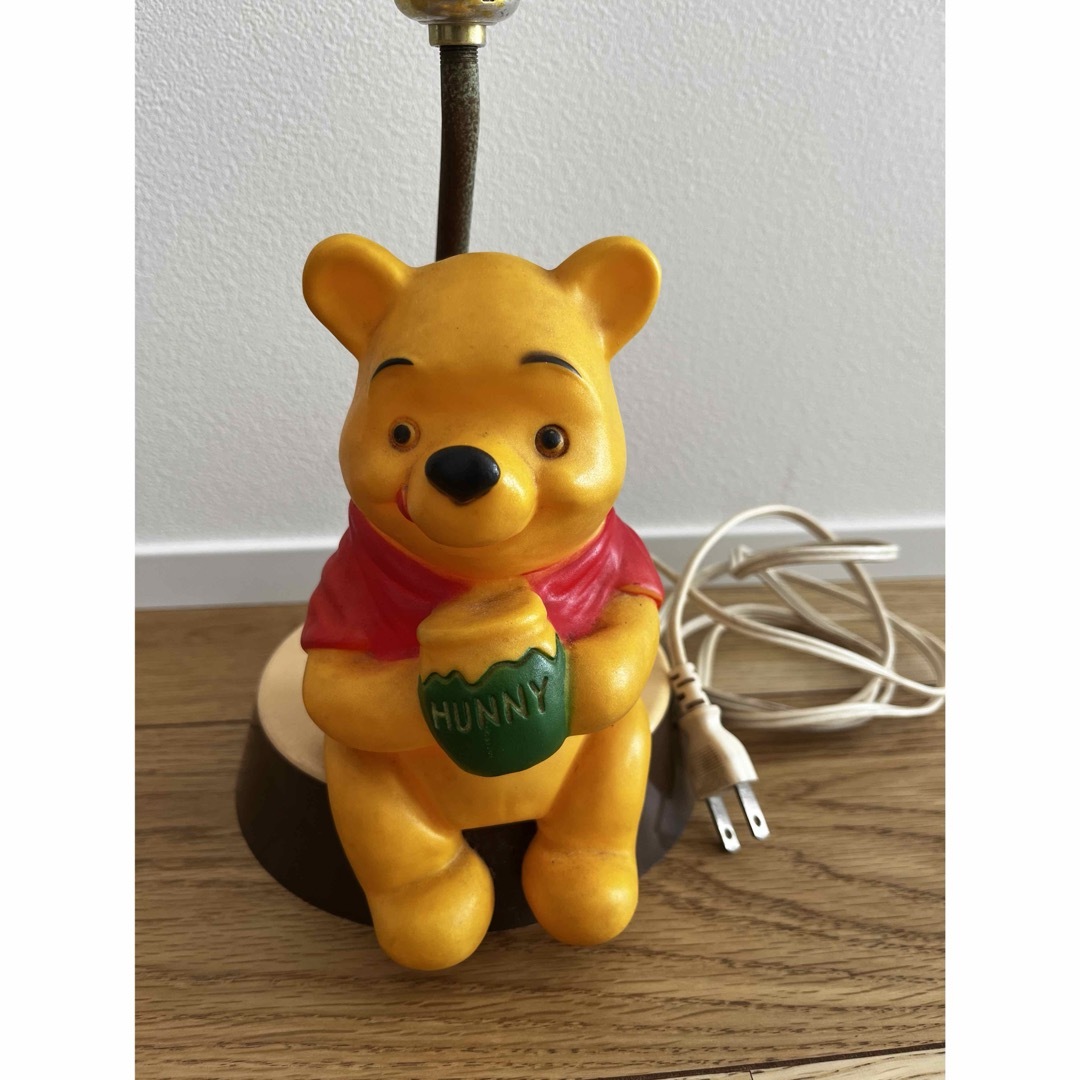 Disney - くまのプーさん ランプ 照明 アンティーク ヴィンテージの