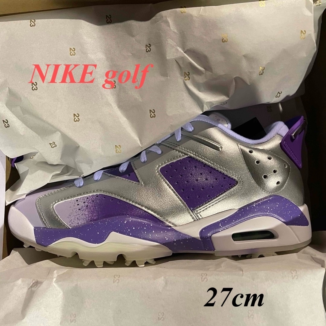 NIKE - NIKE ゴルフシューズJORDAN RETRO 6G NRG U23の通販 by 豆's