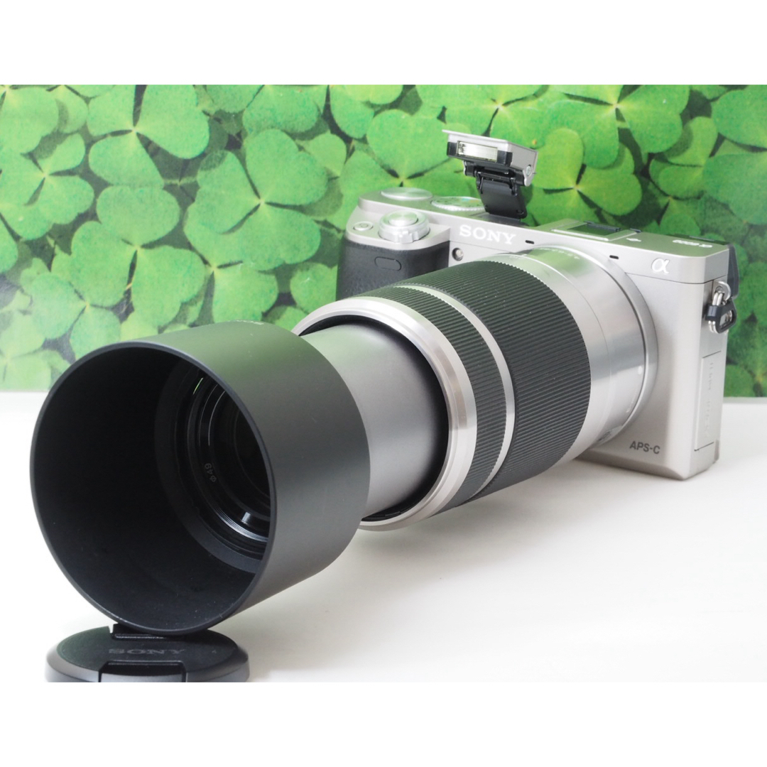 SONY - 【美品】Wifi搭載❤️軽量 ソニーα6000 2420万画素ダブルレンズ