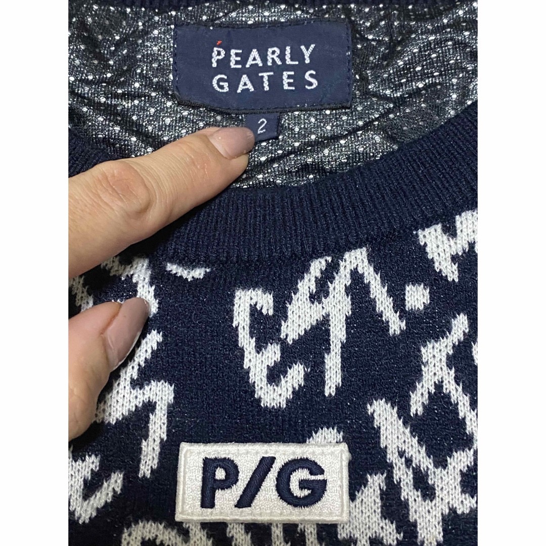 PEARLY GATES - パーリーゲイツ 落書きニットの通販 by 蘭子1118's