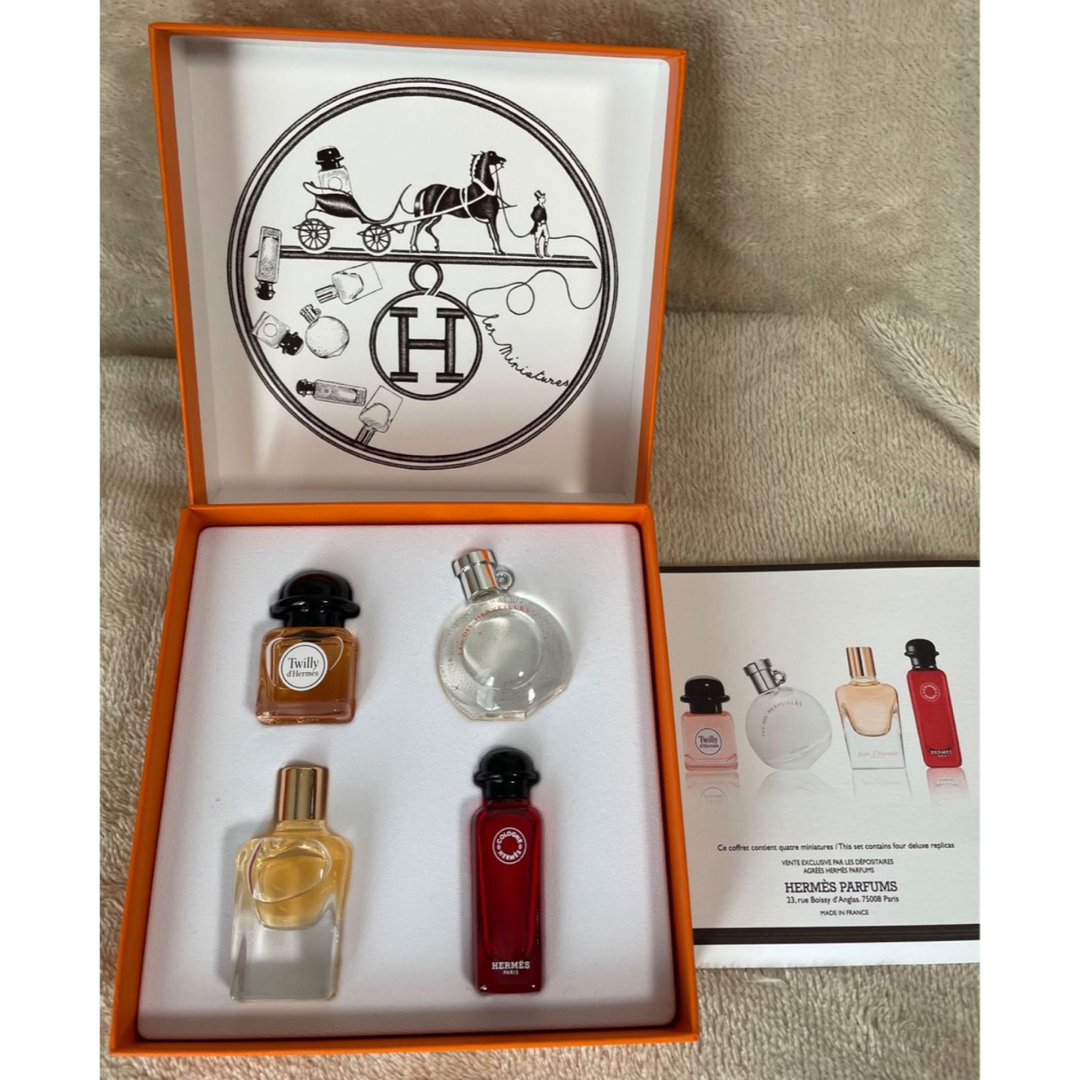 HERMES - 【美品】HERMES エルメス 香水4本セット 香水 フレグランスの