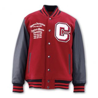 広島東洋カープ - 広島東洋カープ 本革スタジアムジャンパー XLサイズ