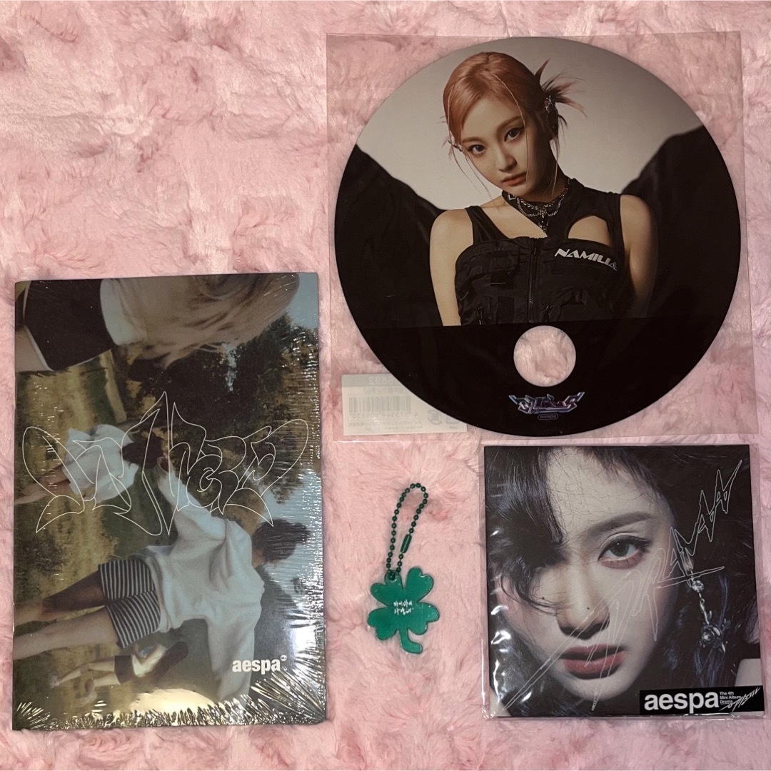 aespa - ニンニン／まとめ売り girls my world drama アルバム トレカ