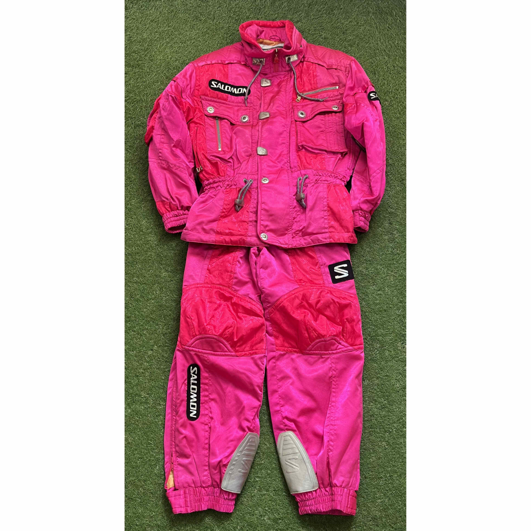 SALOMON - 90s SALOMON サロモン スノーウェア セットアップ サイズS